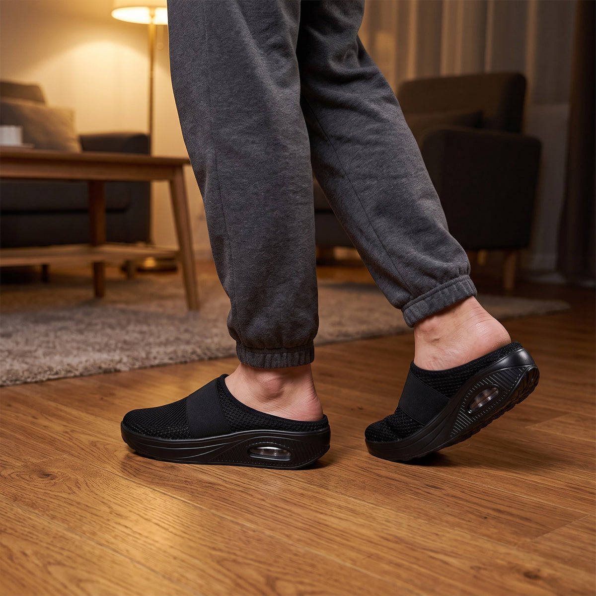 Ergonomiske hjemmesko, i hverdagen