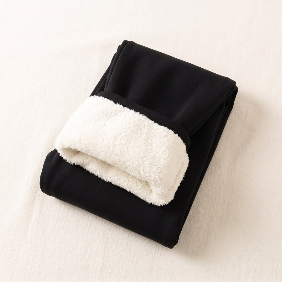 Varmeleggings med fleecefor, produktbillede