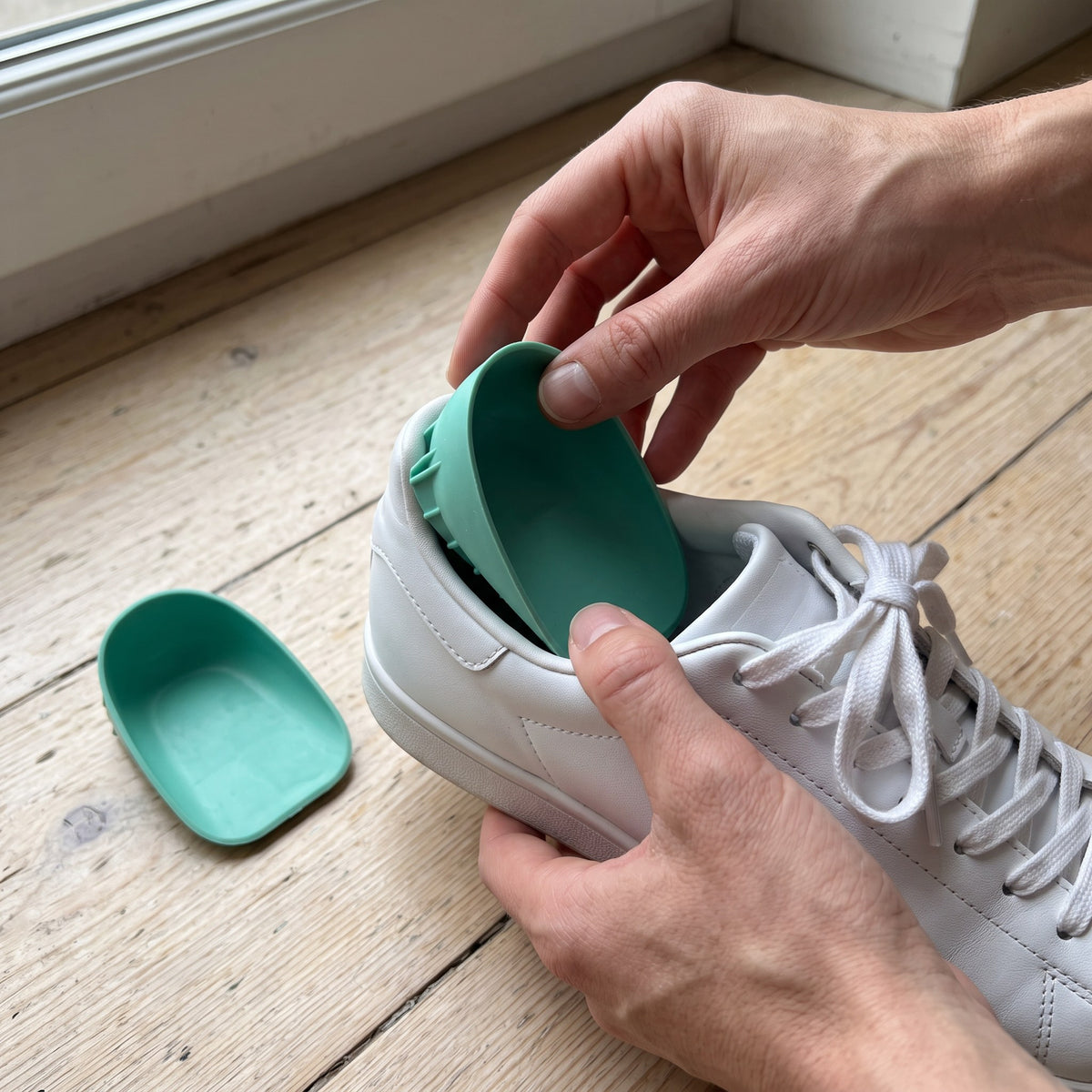 Hælkopper mod hælspore, derhjemme