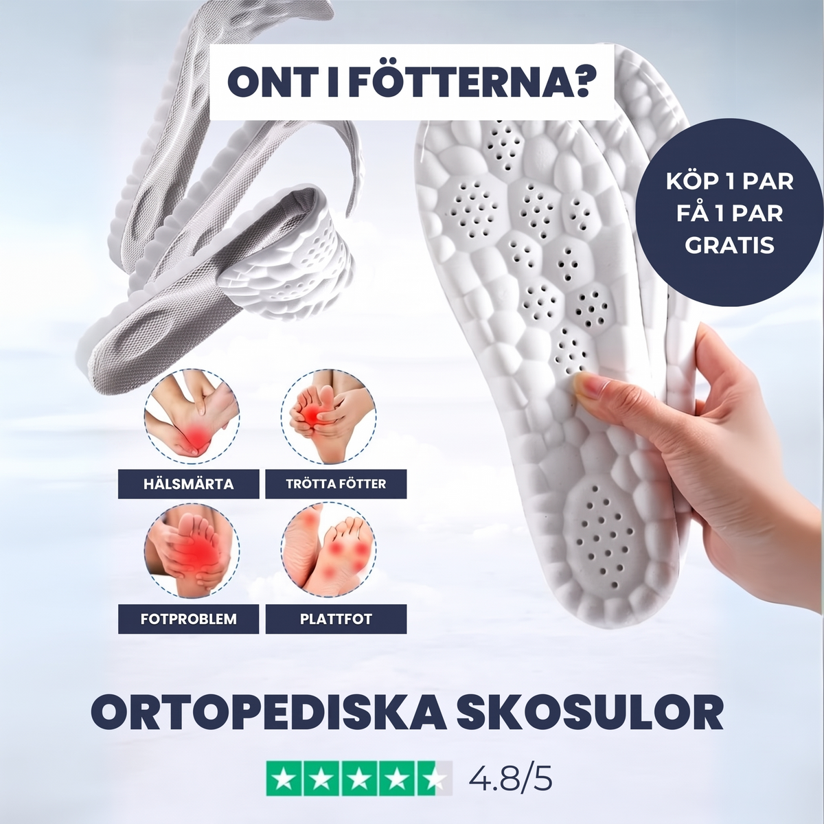 OrtoCloud 4D skoindlæg – bild 2