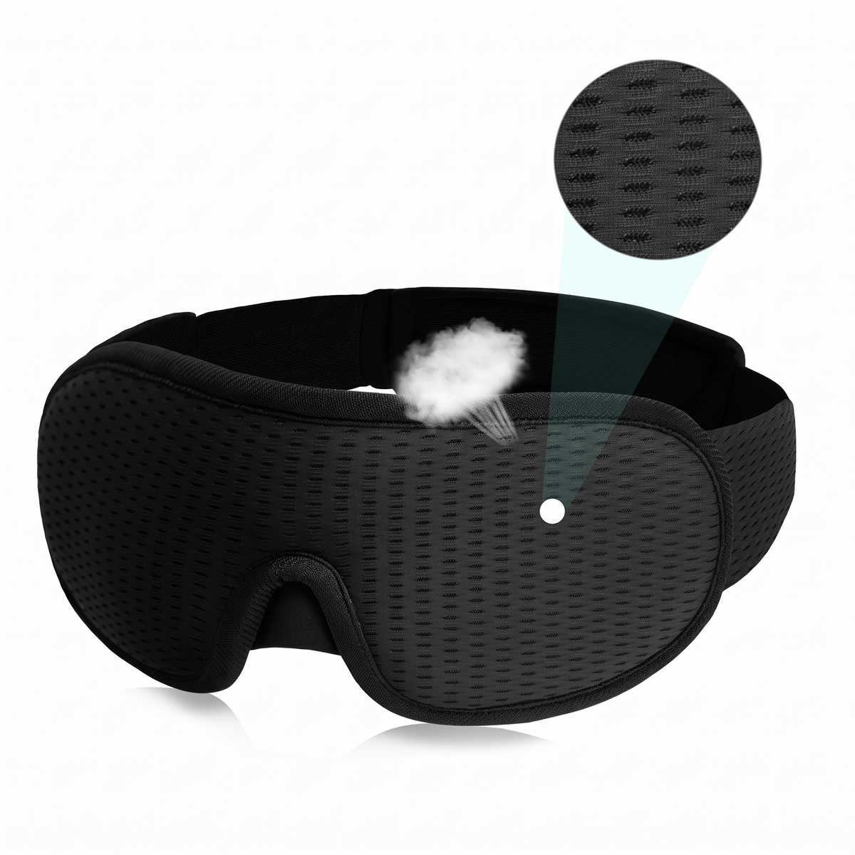 Sovemaske 3D til total mørklægning