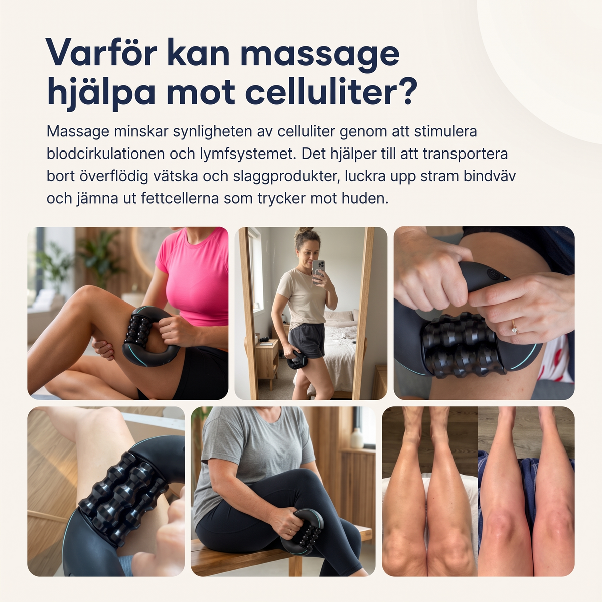 ErgoRoller – elektrisk massagerulle – bild 4