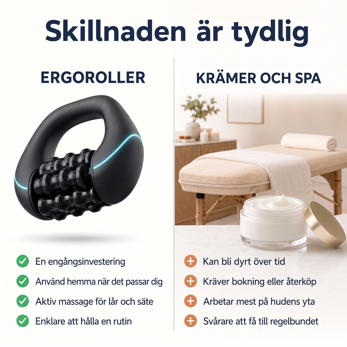 ErgoRoller – elektrisk massagerulle – bild 6