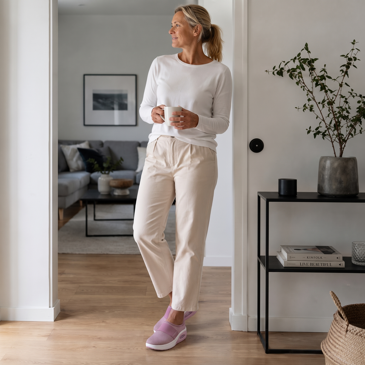 Ergonomiske hjemmesko med stødabsorbering – bild 4