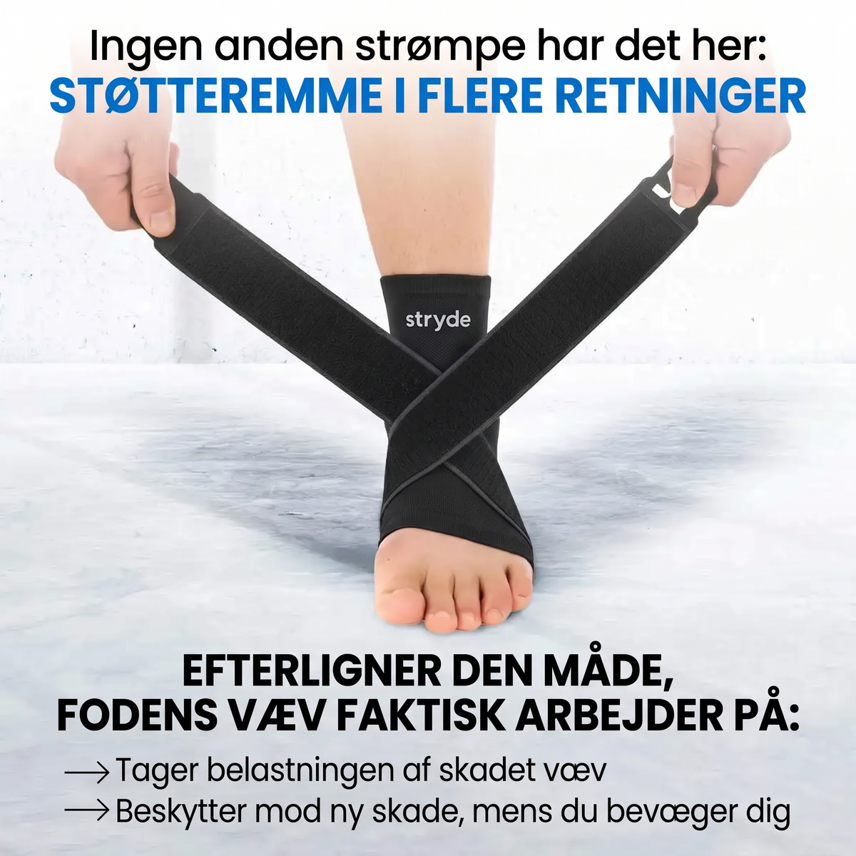 Støtteremme i flere retninger